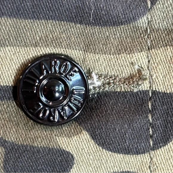 LULAROE Sz XL  Kenny Camo Jacket Military Jean Style With Pockets New with Tags - Picture 6 of 14